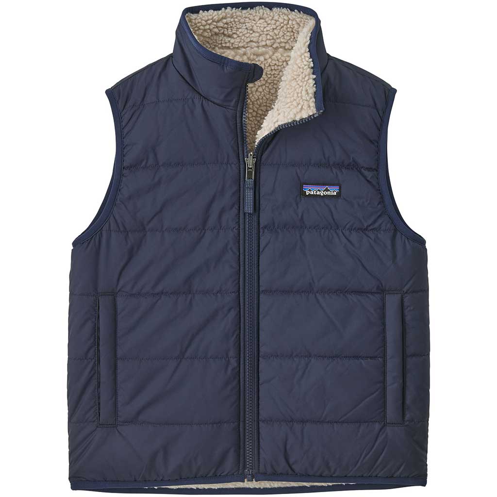 Buy Patagonia Reversible Ready Freddy Vest New Navy Kids online at
