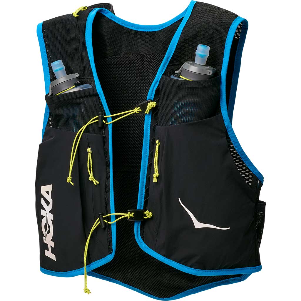 HOKA Hoka Trail Run Vest 10Lソフトフラスク2本付 Hoka Trail Run Vest 10 Laufrucksack Black online kaufen bei Sport