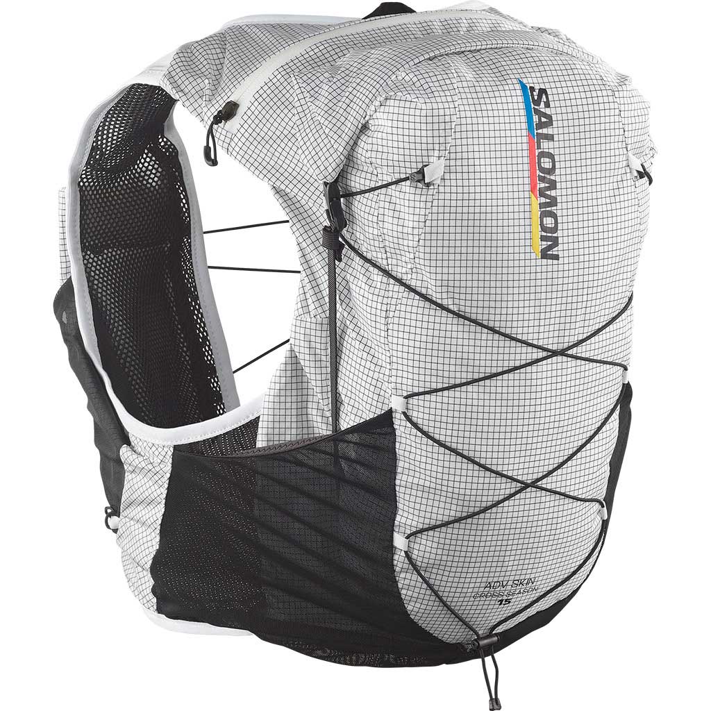 Buy Salomon ADV Skin Cross Season Race Flag Running Backpack White