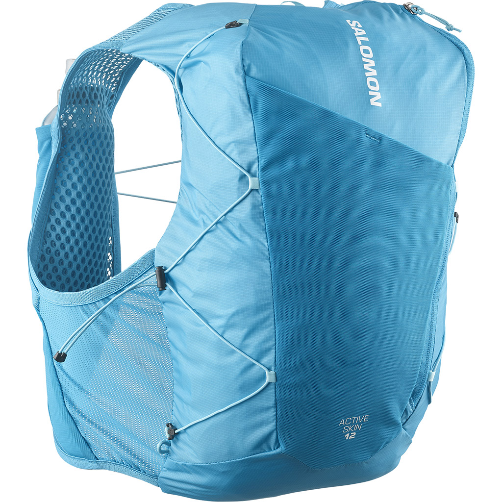 Buy Salomon Active Skin 12 Set Running Backpack Blue Danube/Blue