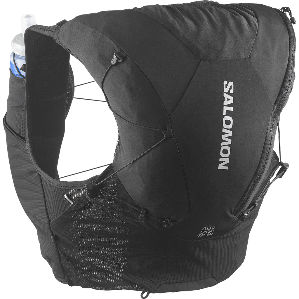 Buy Salomon ADV Skin 12 Set Running Backpack Black/Asphalt Women