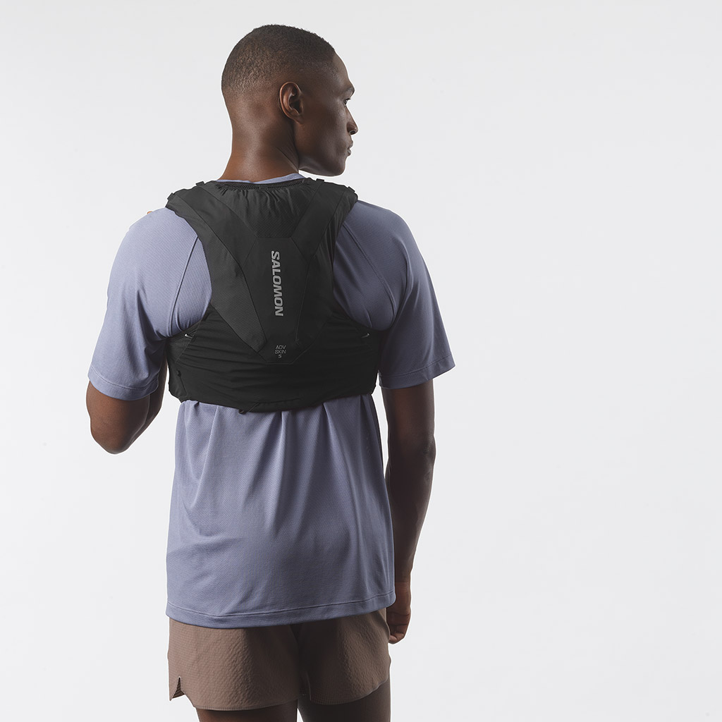 Buy Salomon ADV Skin 5 Set Running Backpack Black online at Sport