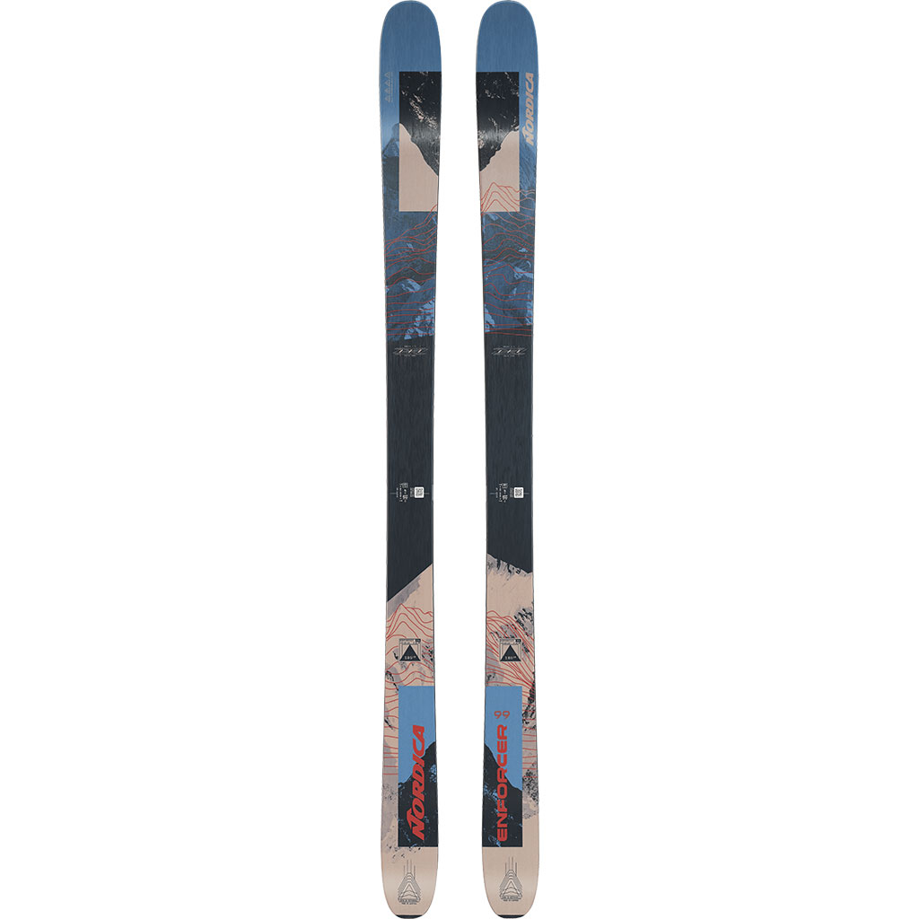 Buy Nordica Enforcer 99 26/27 Skis Blue/Sand online at Sport Conrad