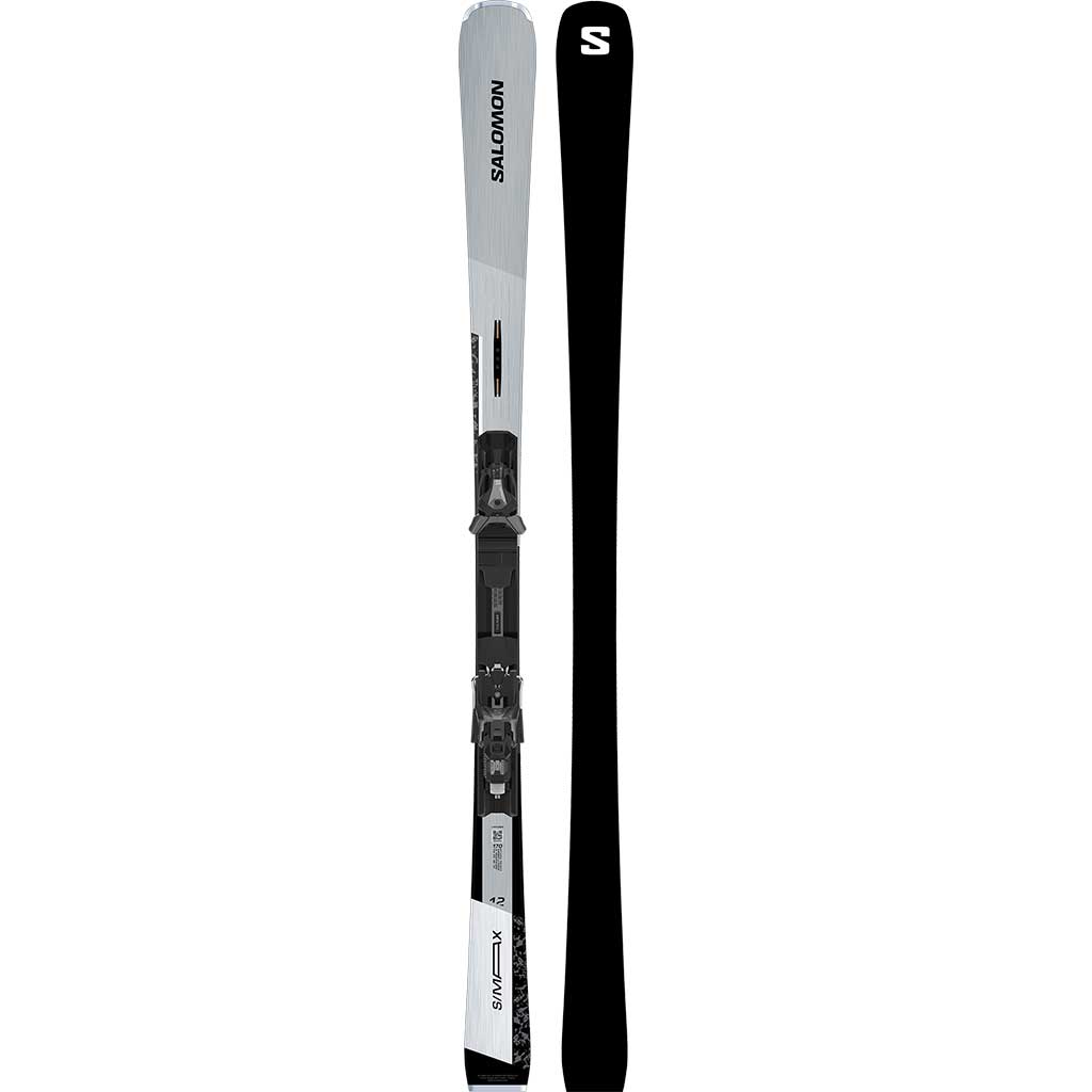 Buy Salomon P S/Max 12 + I12 GW 26/27 Skis with Bindings Silver