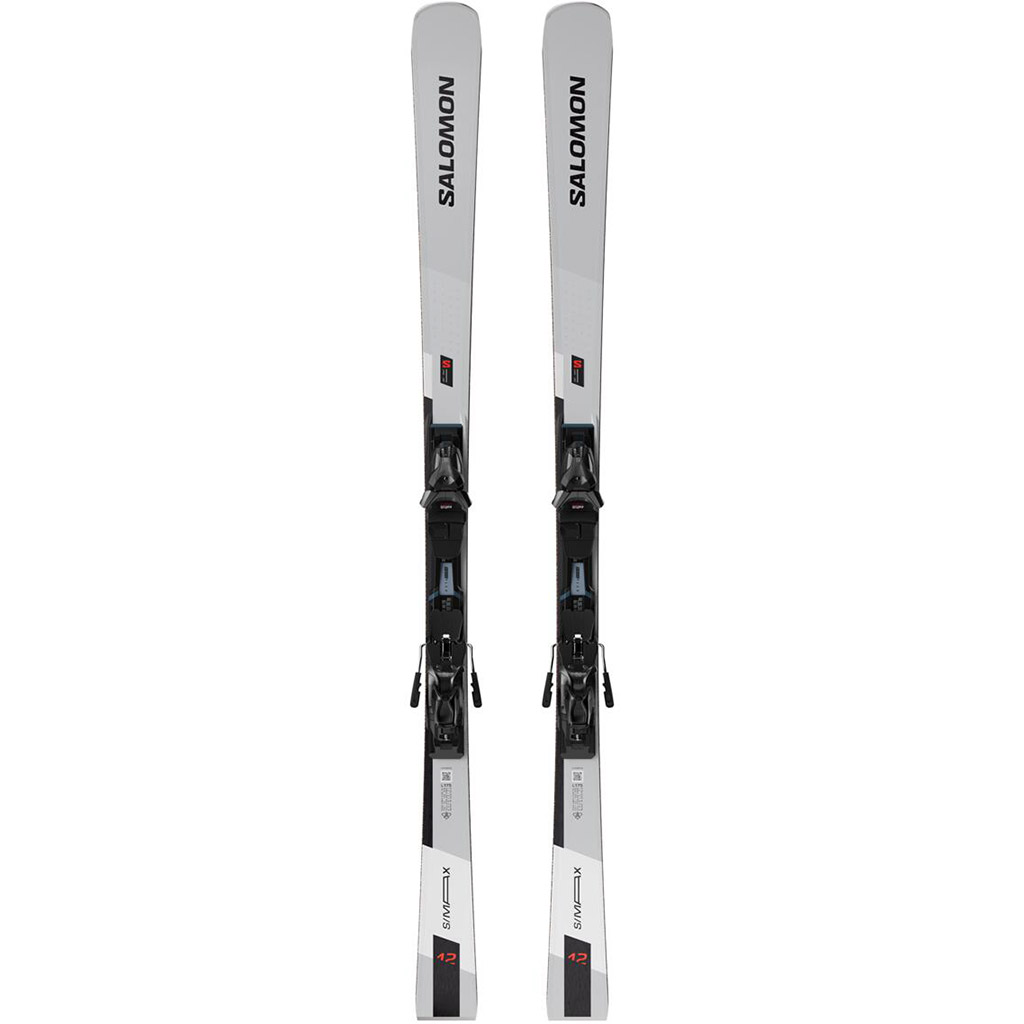Buy Salomon S/Max 12 + MI12 GW 25/26 Skis with Bindings Silver Met