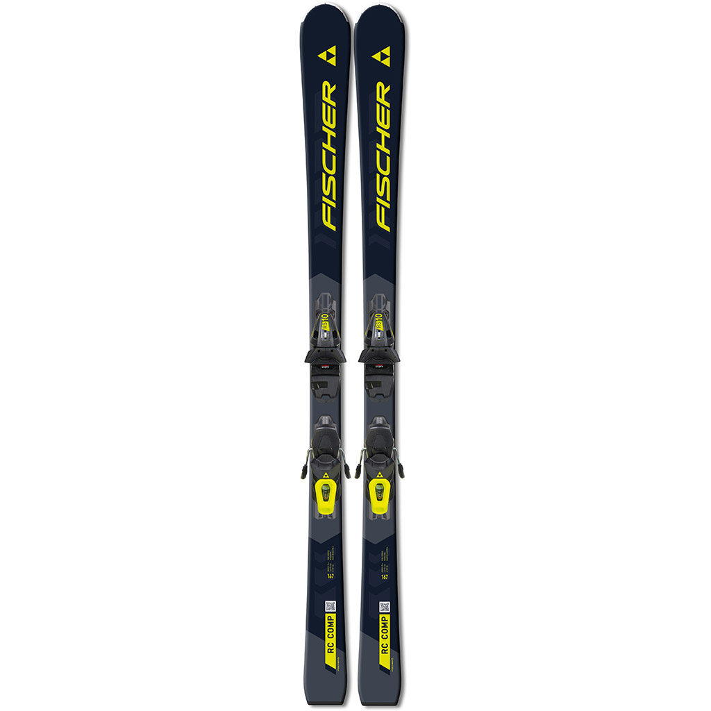 Buy Fischer RC4 Noize ST Yellow Superflex + RC4 Z12 GW 26/27 Skis