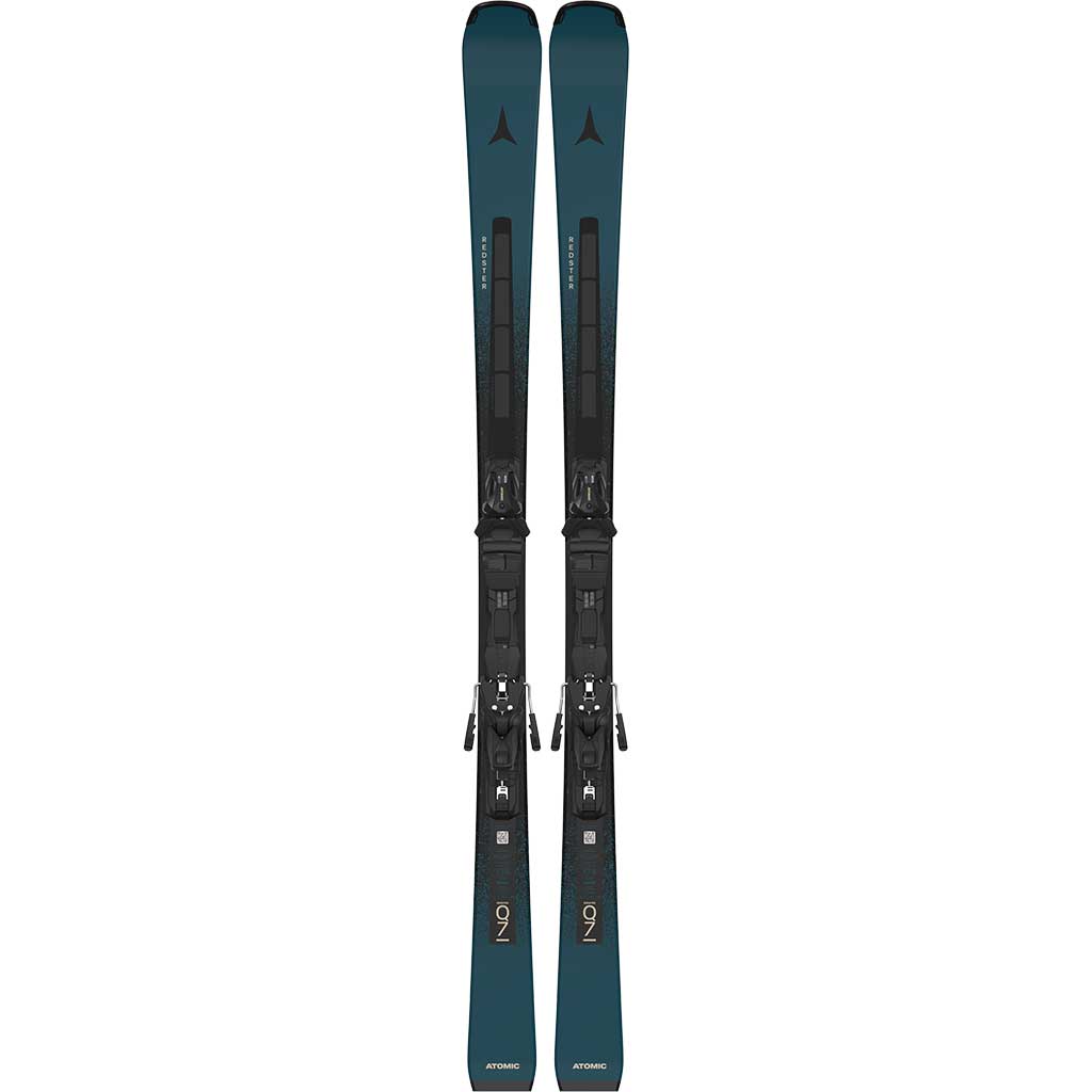 【セール】アトミックミッドスキー125cm ALL MOUNTAIN ROKER Buy Atomic Redster Q7 Revoshock C + Mi 12 GW 25/26 Skis with