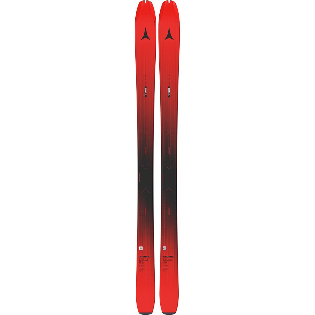 Buy Atomic Backland 80 UL 26/27 Skitouring Skis Fire Red/Black