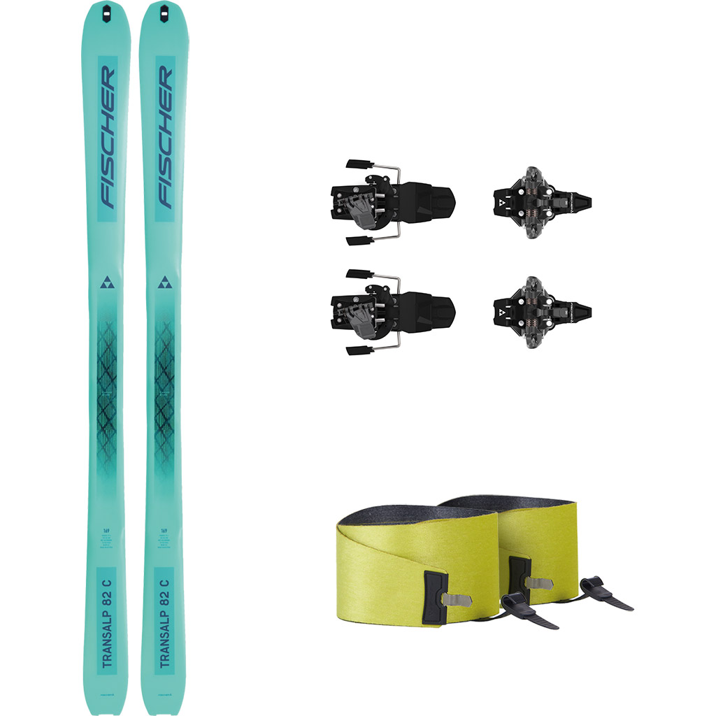 Buy Fischer Transalp Carbon 82 + Fischer Tour Classic ST + Skins