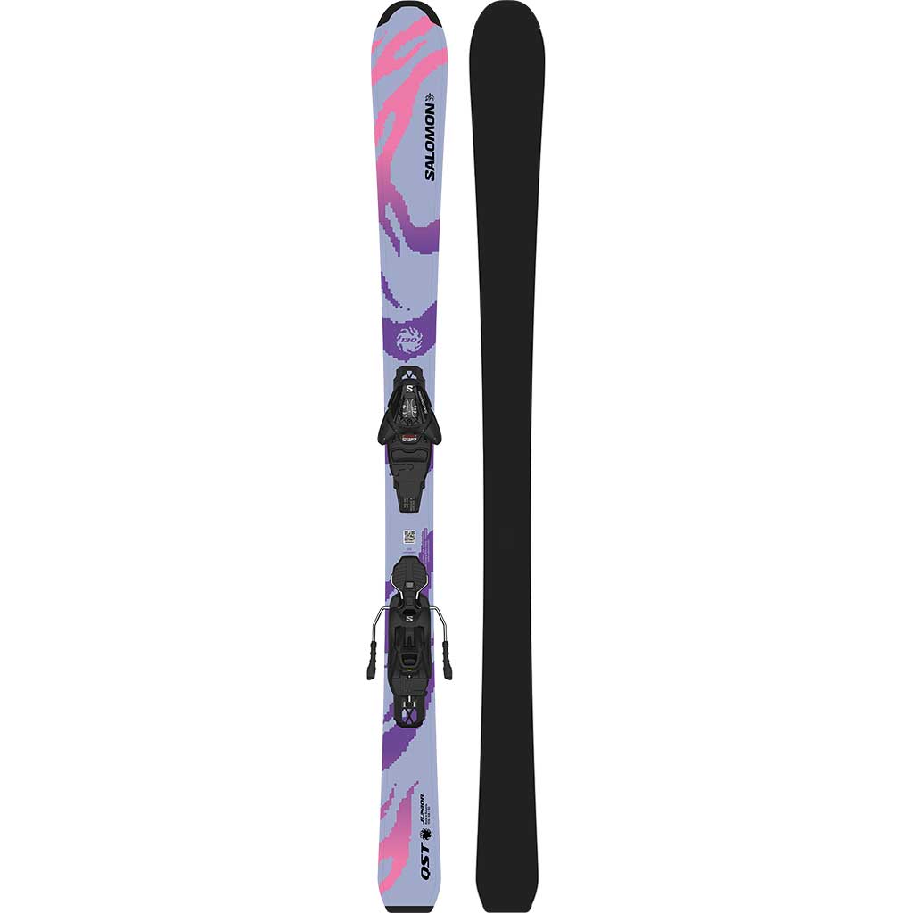 Buy Salomon Lux Jr M + L6 GW 25/26 Skis with Bindings Rhodamine