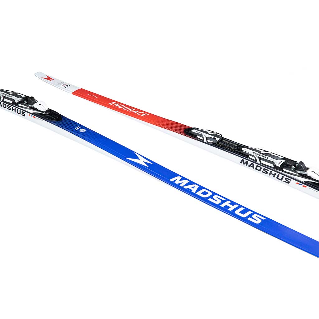 Buy Madshus Endurace Skate Medium Skating Ski Blue/Red online at