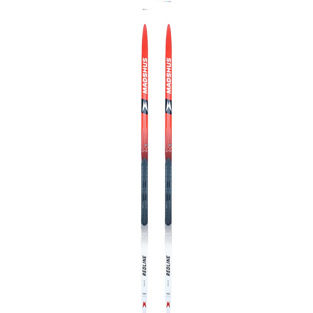 Buy Madshus Redline Skate F2 Stiff Skating Ski Red/Black/White