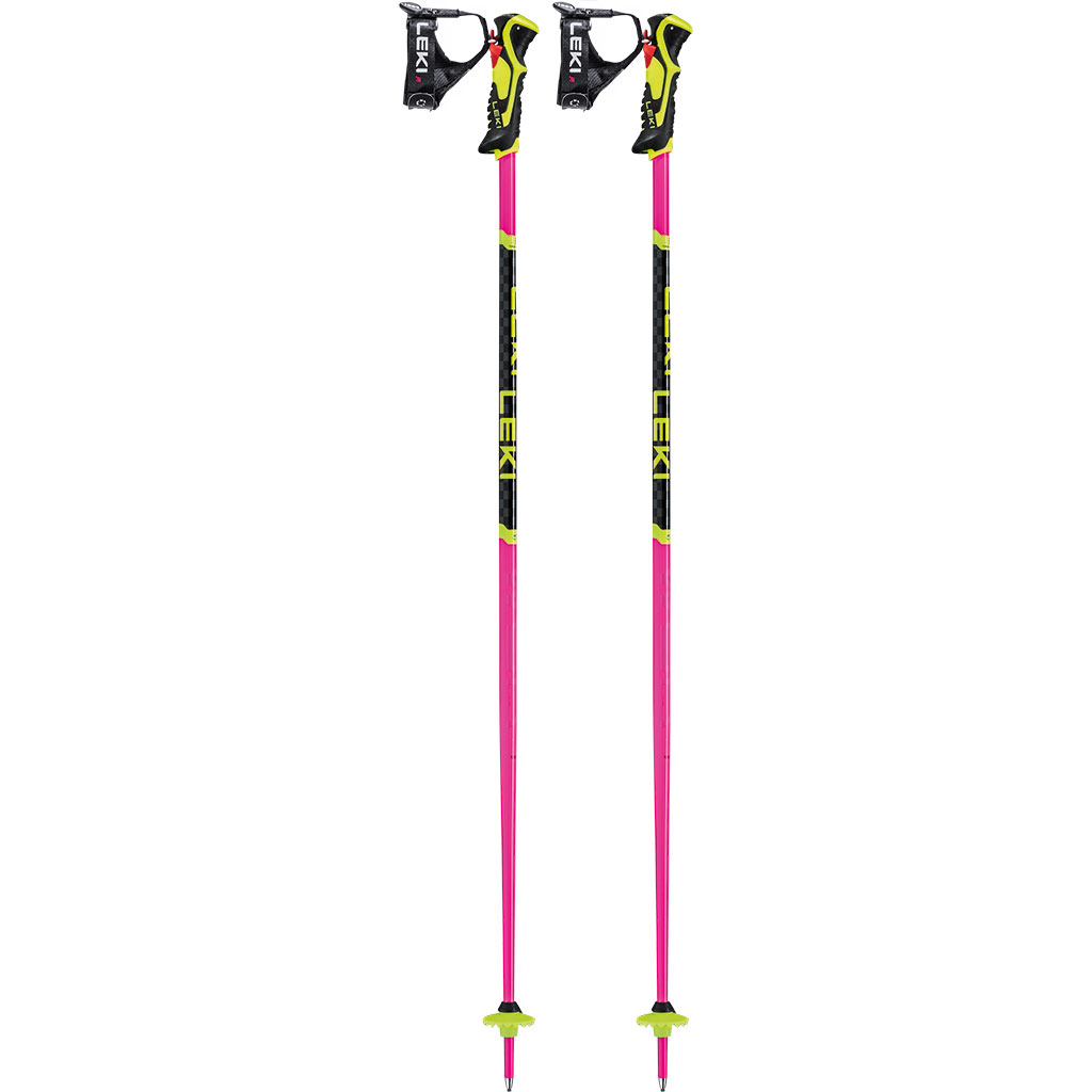 Buy Leki WCR Lite SL 3D Pole Bright Red/Black/Neonyellow Kids