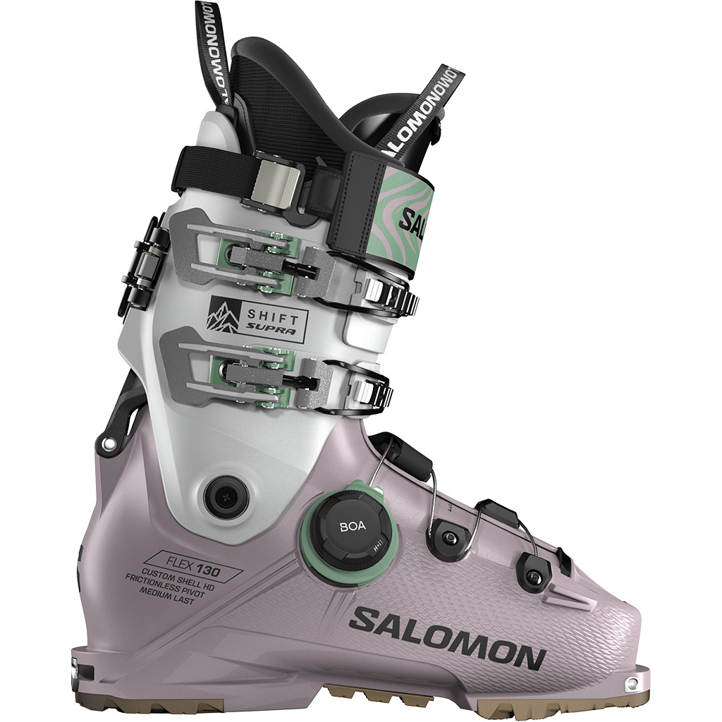 Buy Salomon Shift Alpha Boa 120 Ski Boots Dragonfly/Silver Met