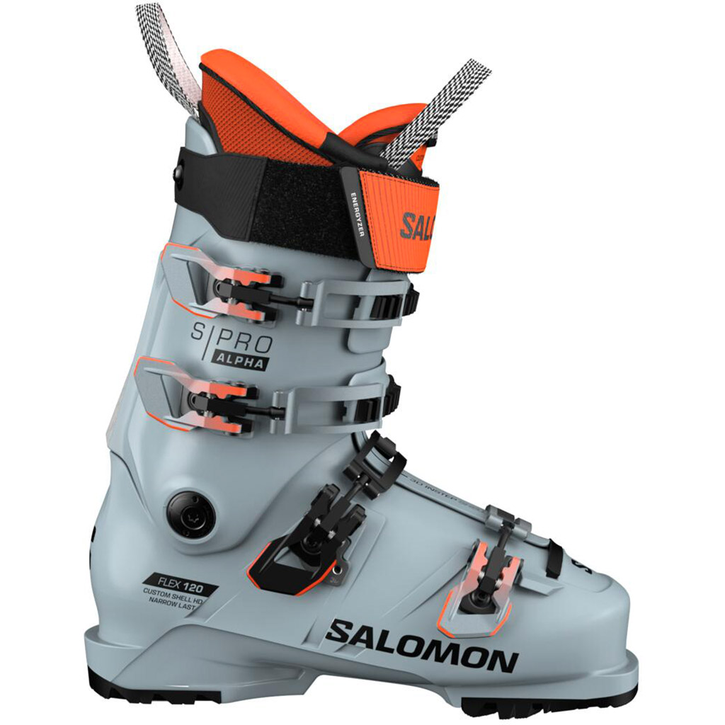 Buy Salomon S/Pro Alpha 120 GW Ski Boots Arona/Black/Orange Tiger