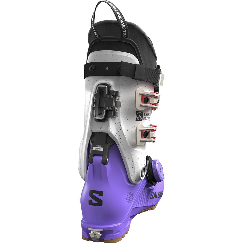 Buy Salomon Shift Alpha Boa 130 Ski Boots Ultra Violet/Black/Black