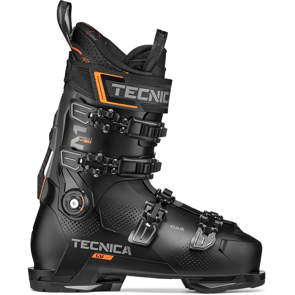 Buy Tecnica Mach1 LV 120 TD2 Ski Boots Black/Orange Men online at