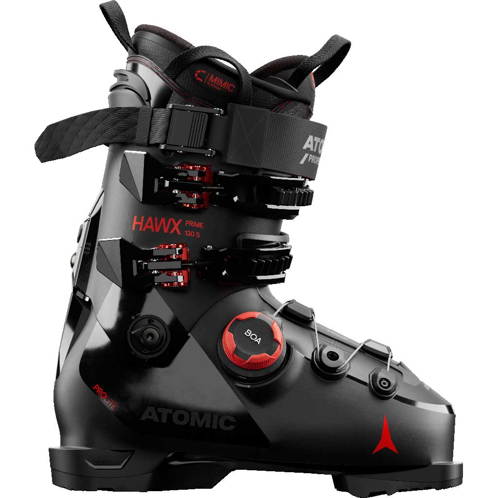 Buy Atomic Hawx Prime 130 S BOA Ski Boots Black/Red online at