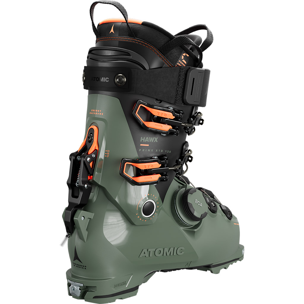 Buy Atomic Hawx Prime XTD 120 BOA GW Ski Boots Army Green/Orange