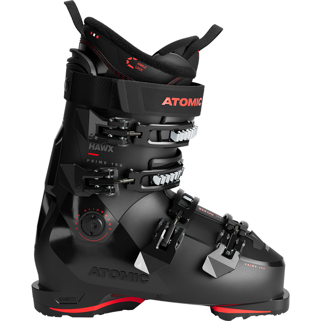 Buy Atomic Hawx Prime 100 Ski Boots Black/Red online at Sport Conrad