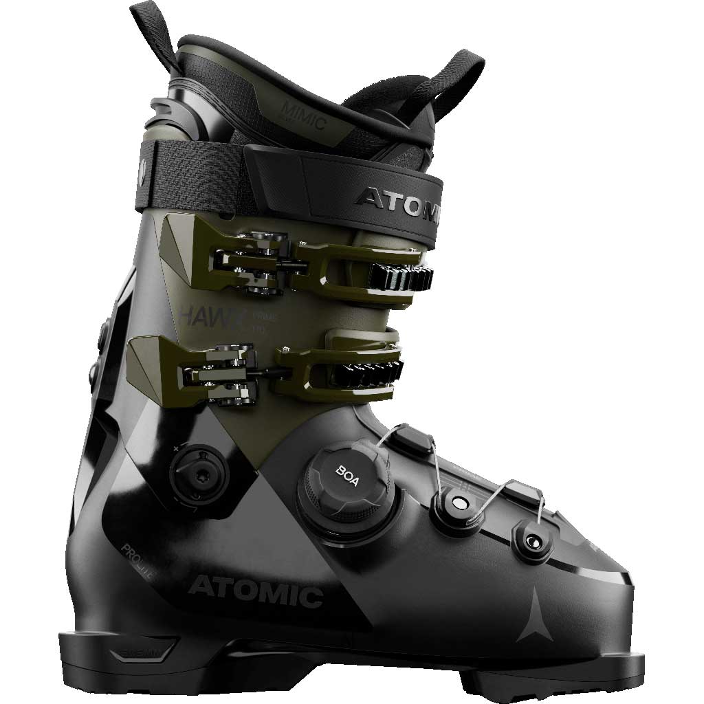 Buy Atomic Hawx Prime 130 S BOA GW Ski Boots Cement/Black/Red Men