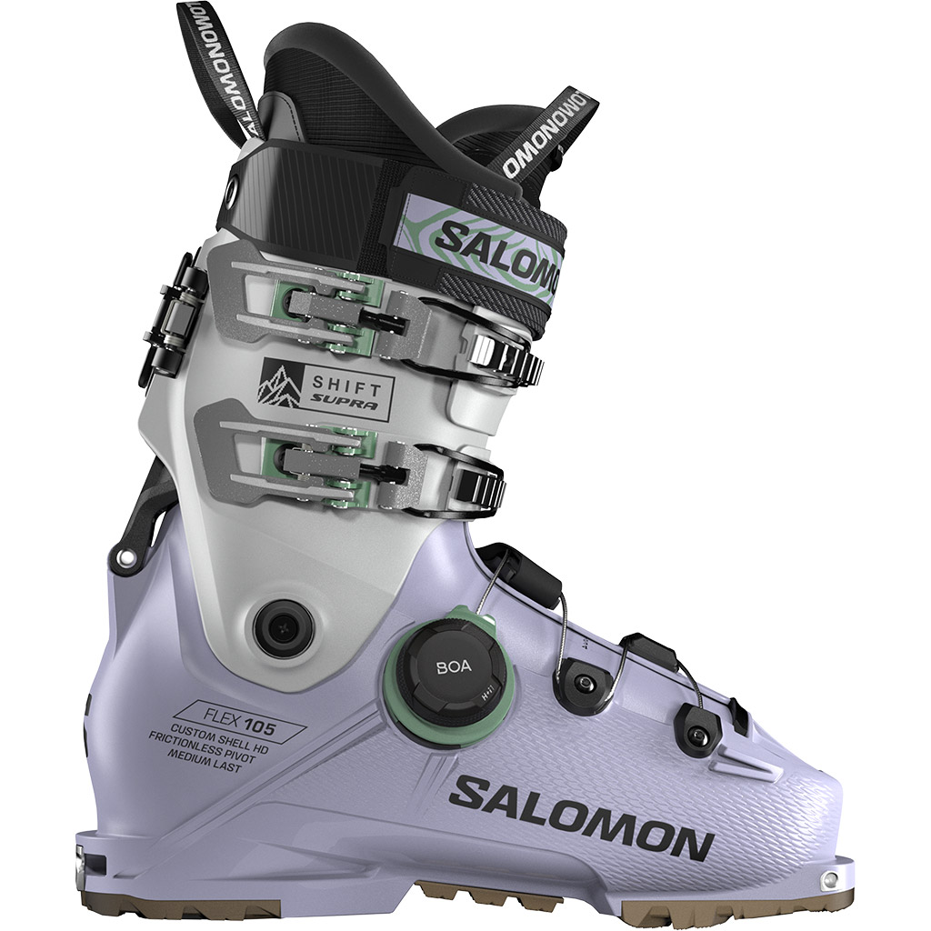 Buy Salomon Shift Supra Boa 95 GW W Ski Boots Black/Cool Gray