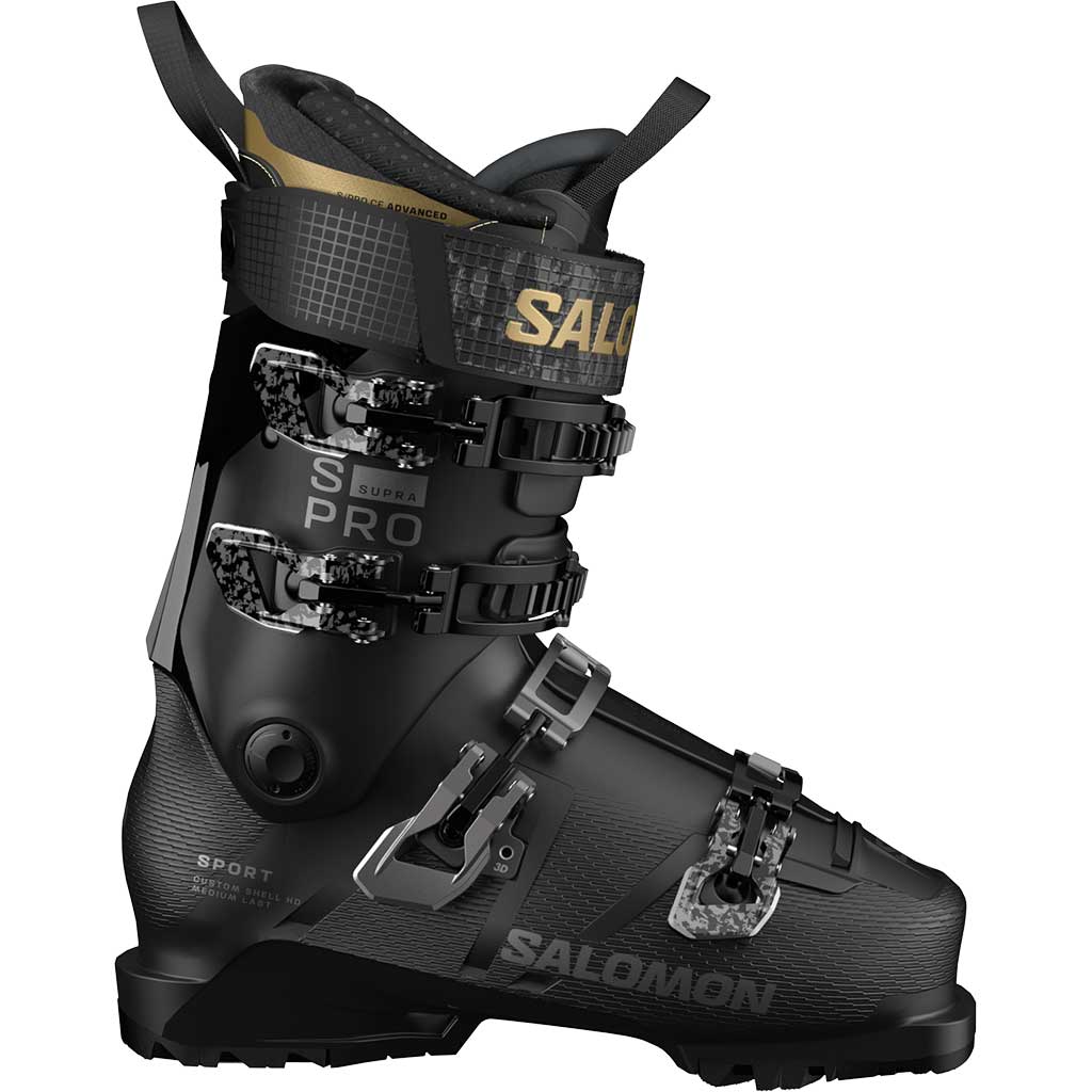 Buy Salomon S/Pro Supra Boa 95 W Ski Boots Black/Silver Met/Silver