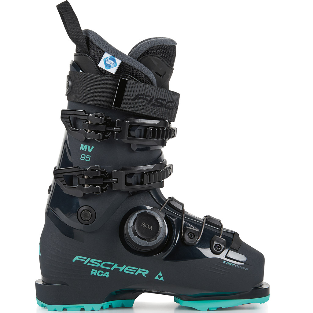 Buy Fischer RC4 95 MV X Boa GW Ski Boots Rhino Grey/Rhino Grey