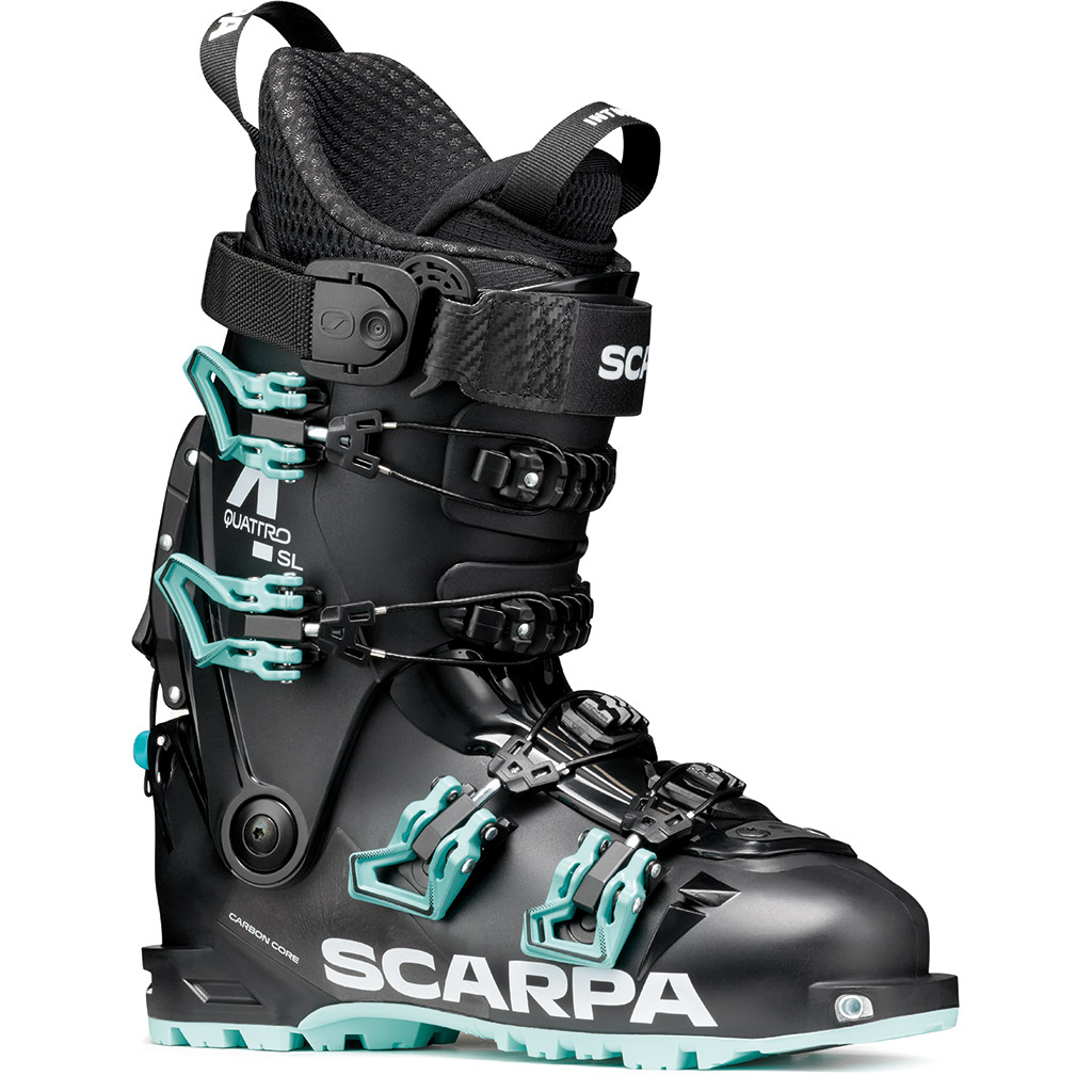 Buy Scarpa 4-Quattro SL WMN Ski Touring Boots Black/Lagoon Women