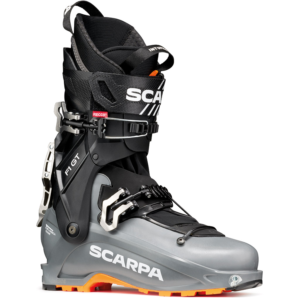 Buy Scarpa F1 XT Ski Touring Boots Carbon/Yellow Men online at