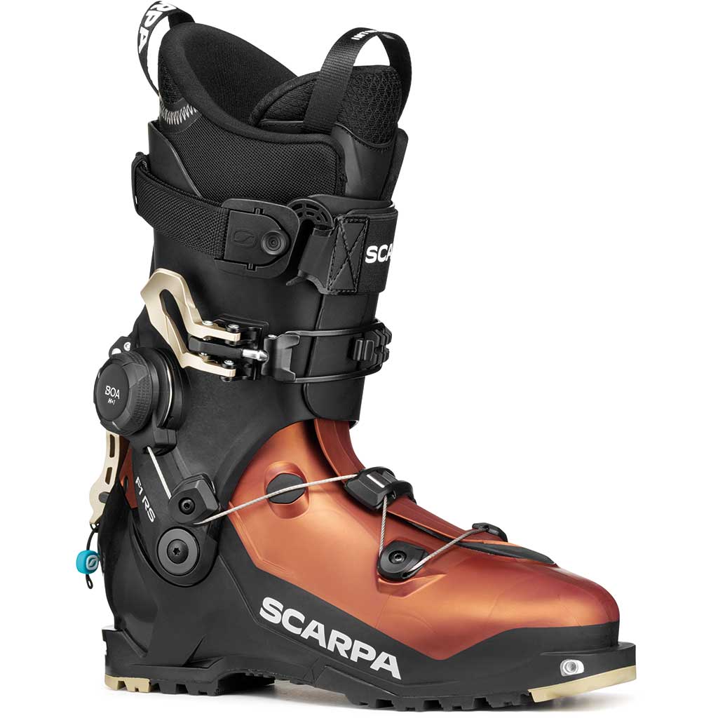 Buy Scarpa F1 XT Ski Touring Boots Carbon/Yellow Men online at