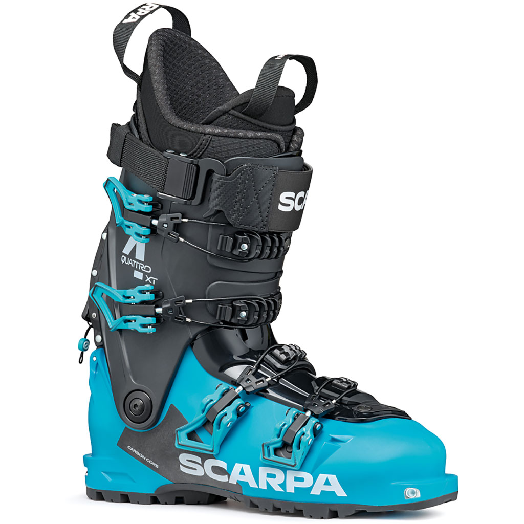 SCARPA Quattro XT 26.0 青 Buy Scarpa 4-Quattro XT Ski Touring Boots Ocean Blue Men online at