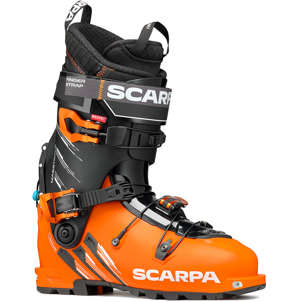 SCARPA Maestrale バックカントリーブーツ 25.5 Buy Scarpa Maestrale Ski Touring Boots Orange/Black Men online at