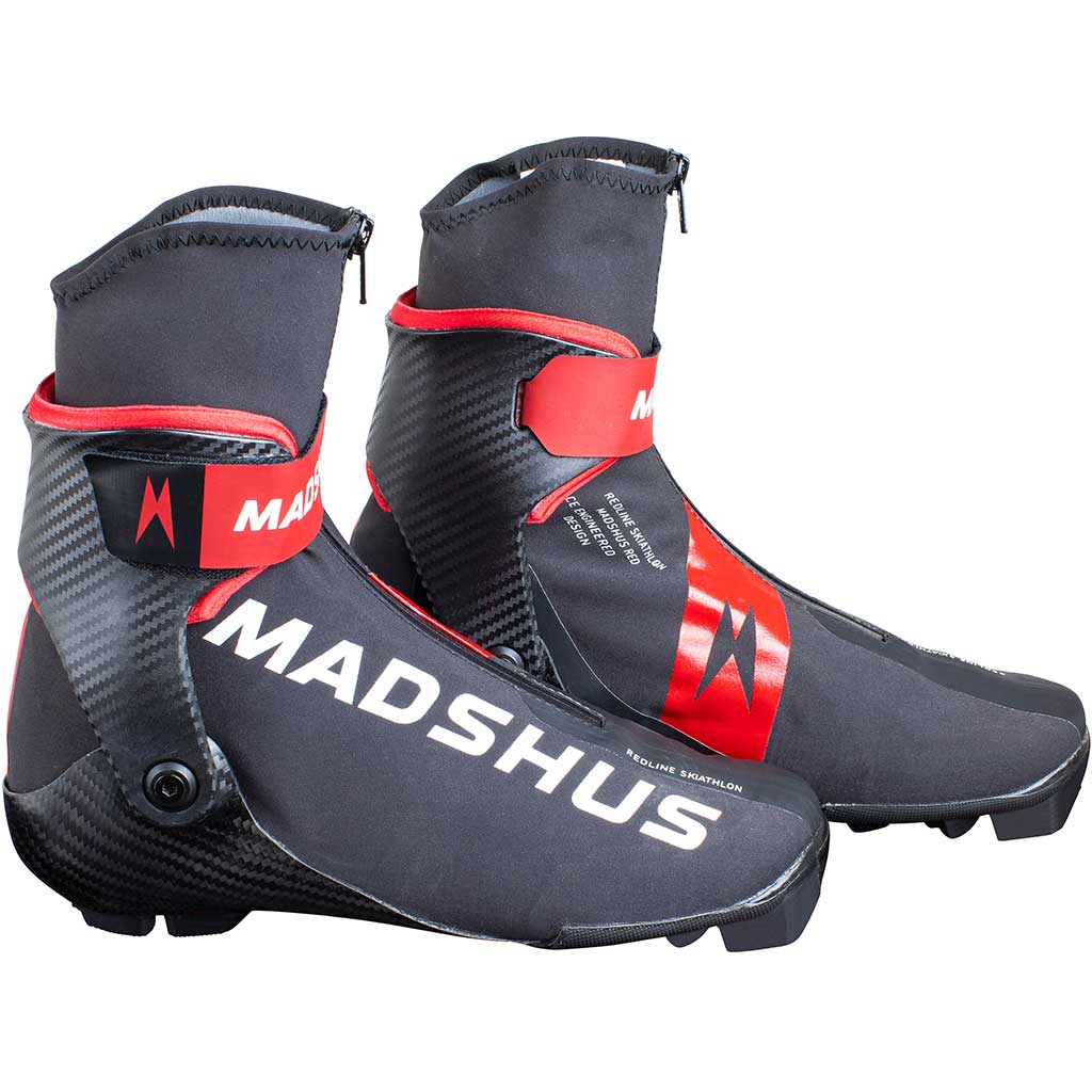 Buy Madshus Redline Skiathlon Classic/Skating-Boots Black/Red