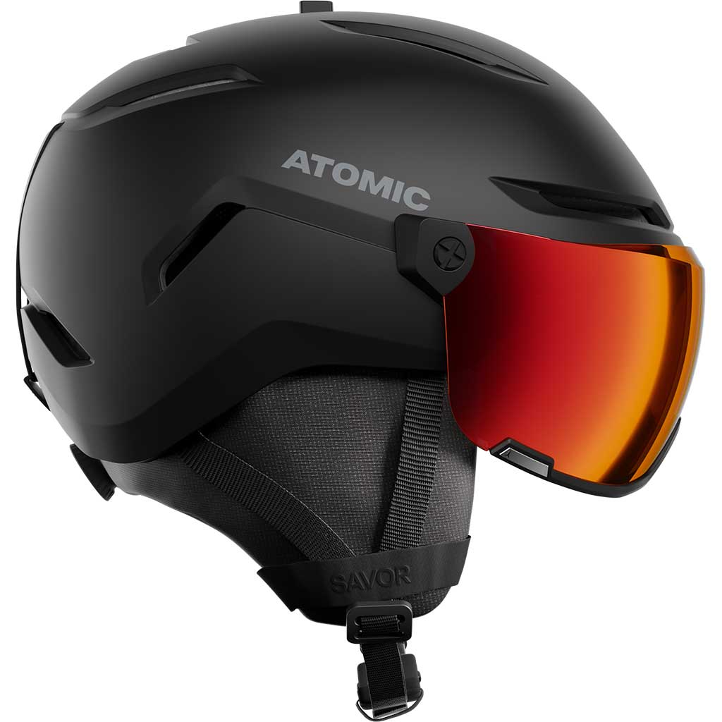 Buy Atomic Savor Visor Stereo Helmet Black online at Sport Conrad