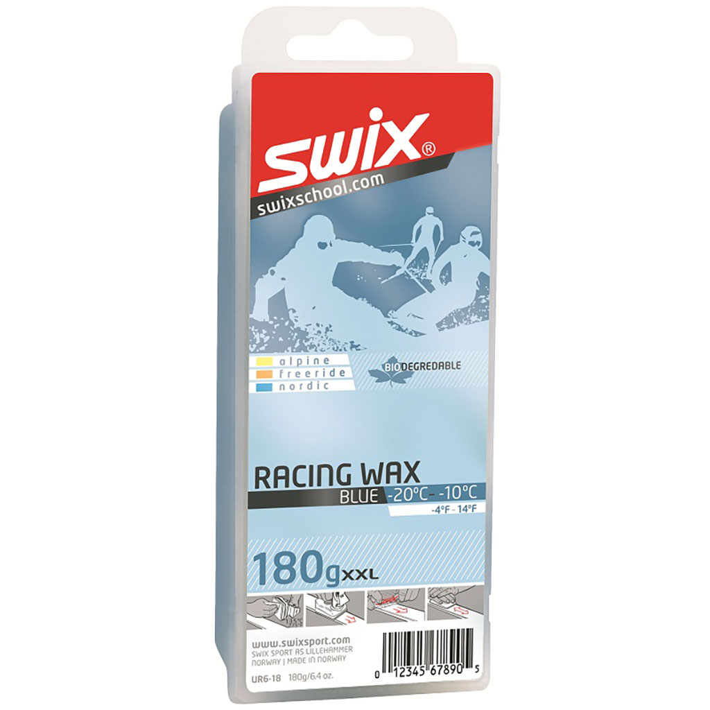 Buy Swix Racing Blue -20°/-10° 180g Glide Wax online at Sport Conrad