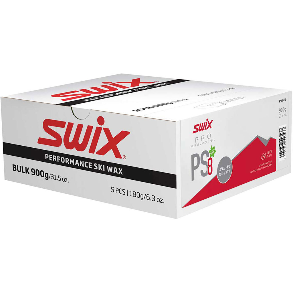 Buy Swix PS8 -4°/+4° 900 g Glide Wax online at Sport Conrad