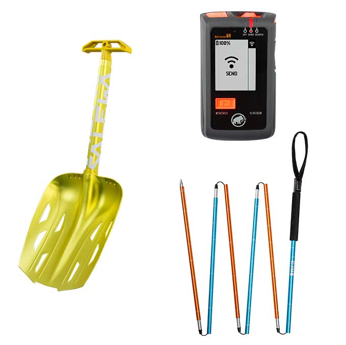Buy Mammut Barryvox S + Salewa Scratch + LACD Express Evo Probe