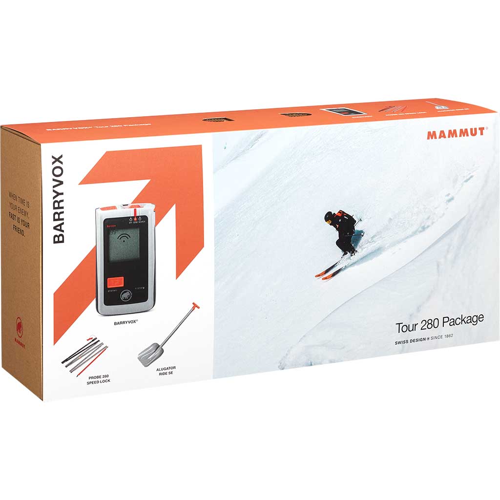 Mammut Barryvox 1 Tour 280 Avalanche Safety Set (Beacon + Shovel +