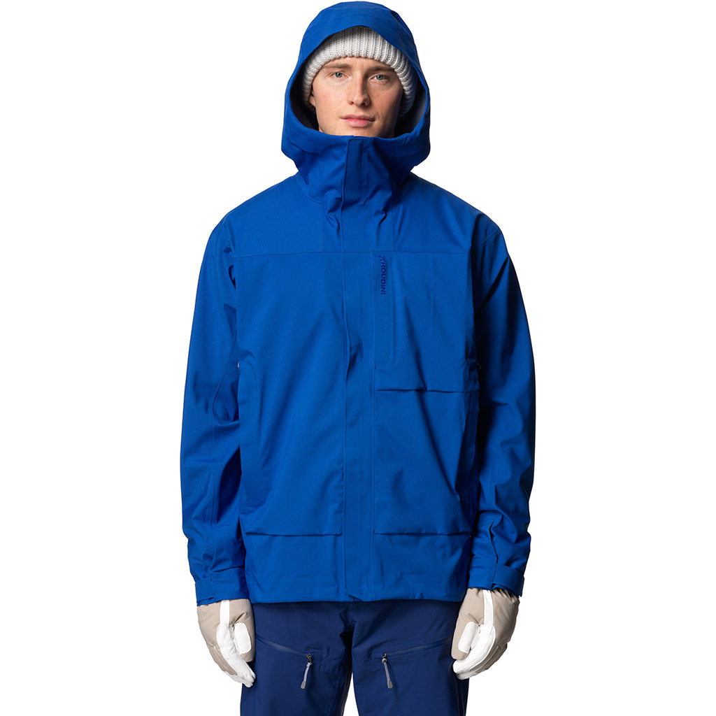 Buy Houdini Rollercoaster Hardshell Jacket Tribe Blue Men online
