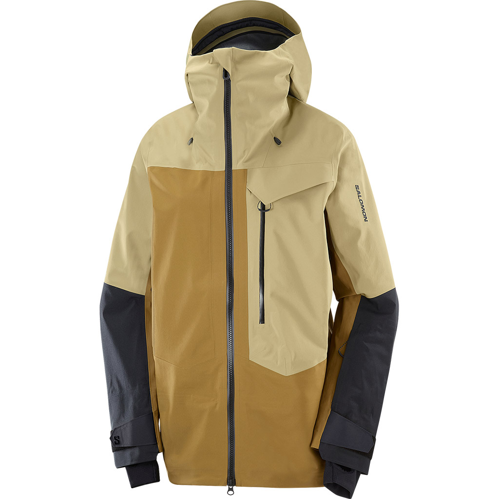 Buy Salomon Moon Patrol Gore-Tex Hardshell Jacket Gray Green