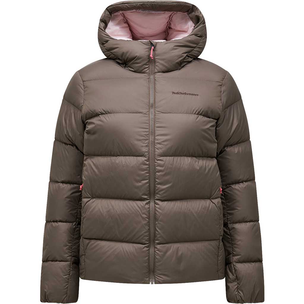 Buy Peak Performance Frost Hood Down Jacket Sand Fog Women online