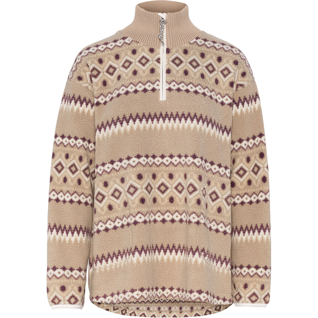 Buy Kari Traa Ruthie Midlayer Half Zip Pullover Mocha Women online